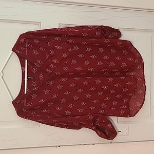 Maurices blouse size XL